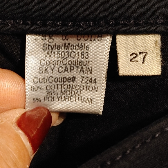 Rag & Bone Legging Sky Captain SZ.27 - Picture 5 of 8